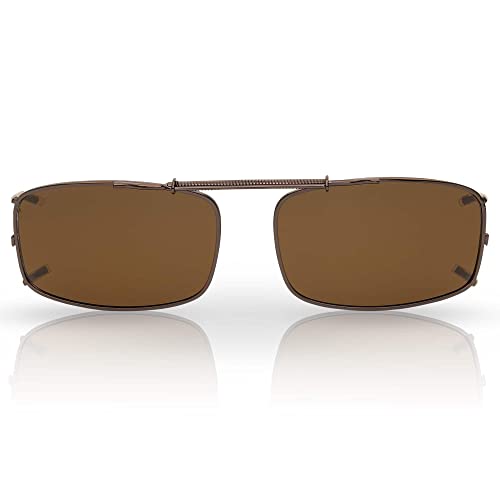 BEZLIT 30449 Brillen-Aufsatz Clip On Herren polarisiert