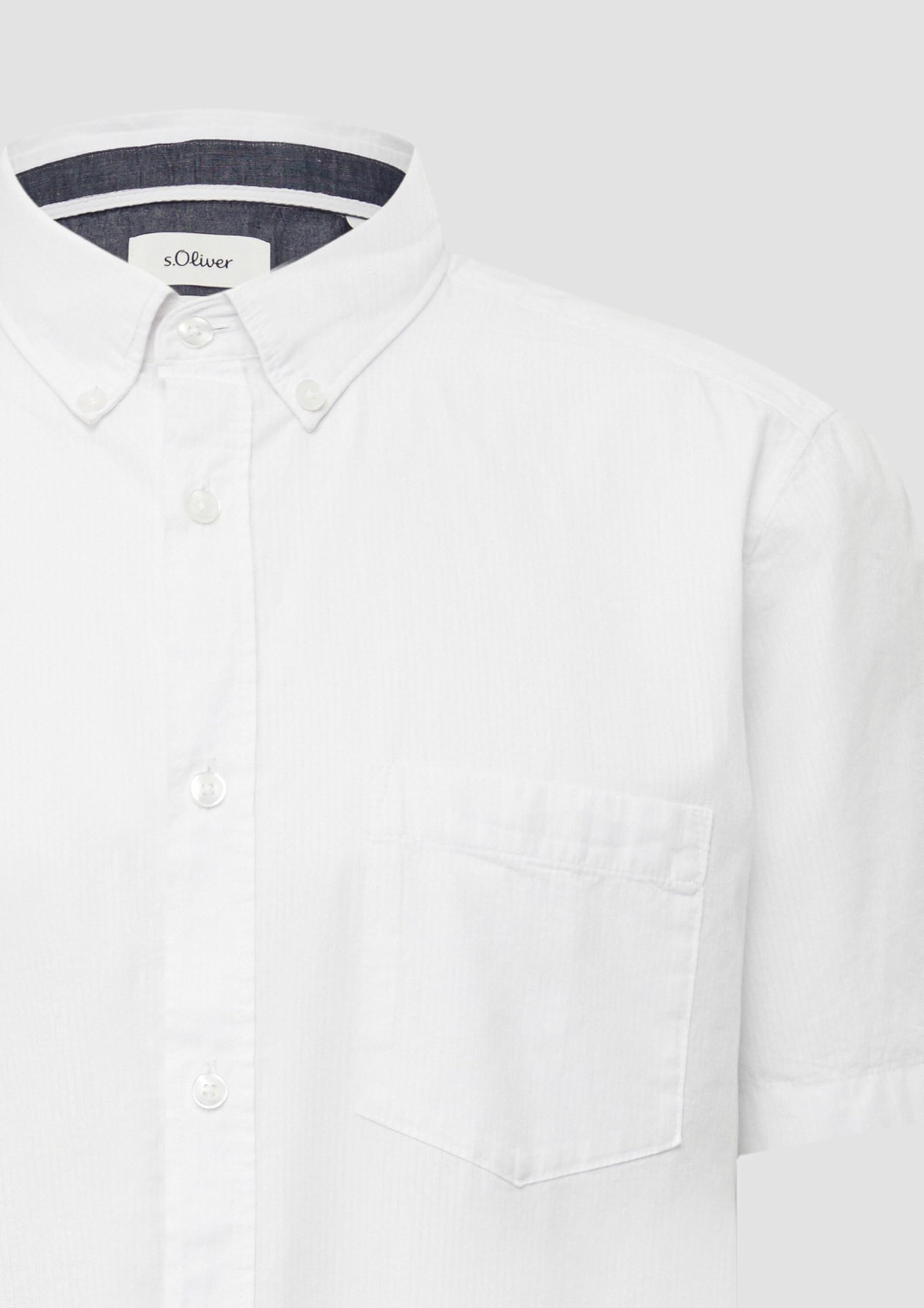 s.Oliver RED LABEL 2161421 Hemd weiß kurzarm L