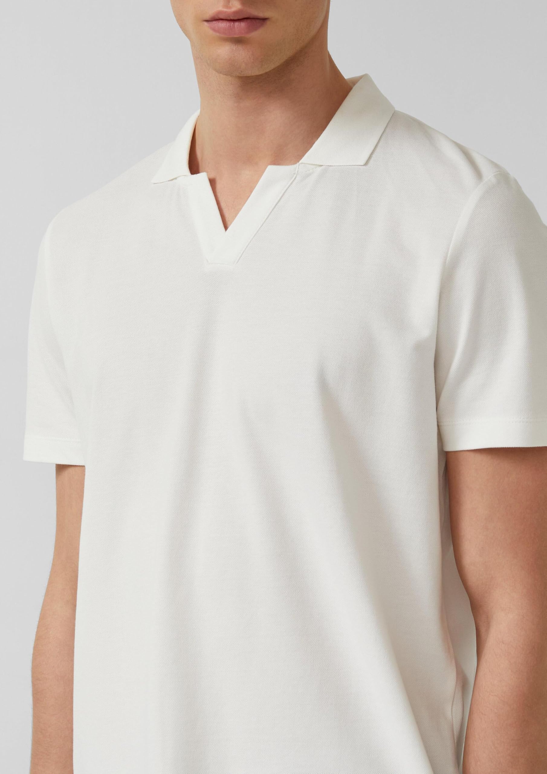 s.Oliver Junior Piqué-Poloshirt offener Kragen 3XL