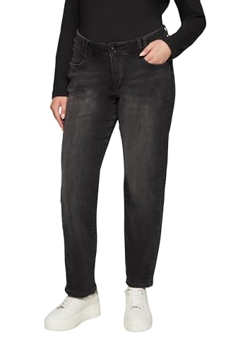 s.Oliver Red Label Curvy Fit Mid Rise Slim Tapered Leg Jeans