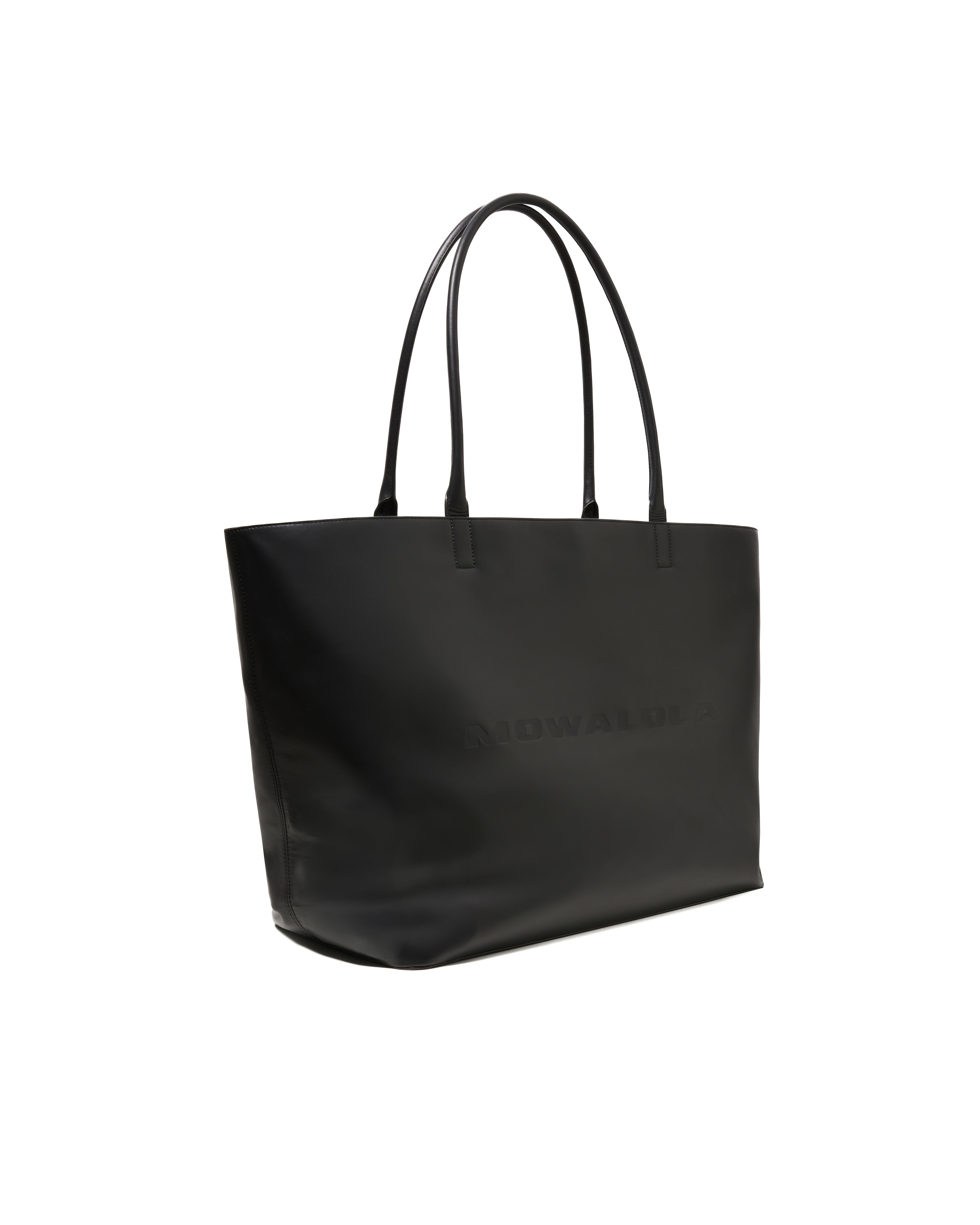 Mowalola Kitty Travel Bag Tote aus Leder