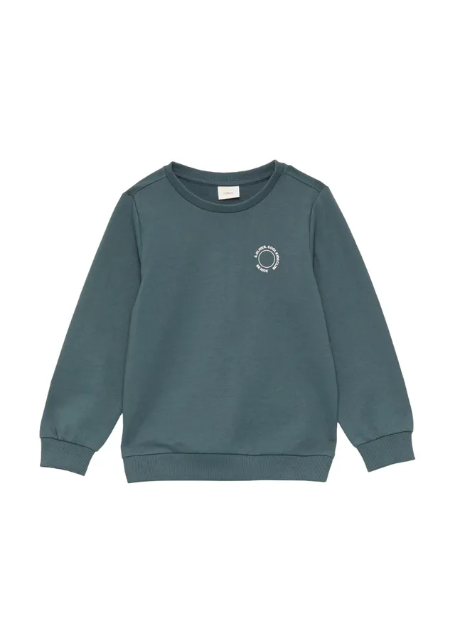 s.Oliver Junior NASA Sweatshirt Rückenprint blau 128