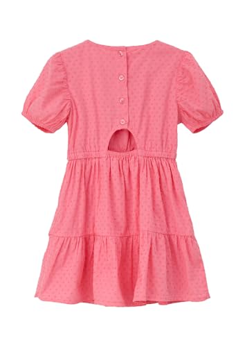 s.Oliver Junior Kleid Raffung Cut-Out rosa Gr.110