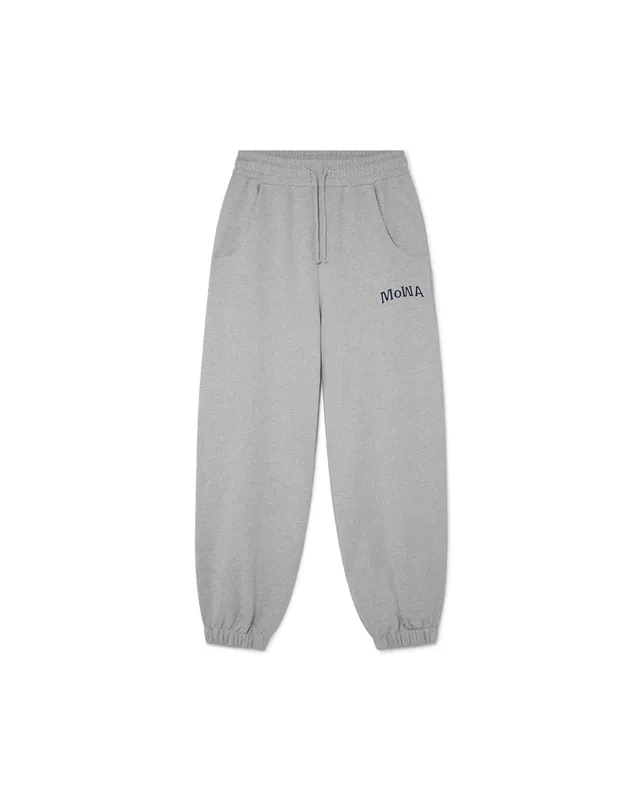Mowalola MoWA Sweatpants Jogginghose Grau Baumwolle