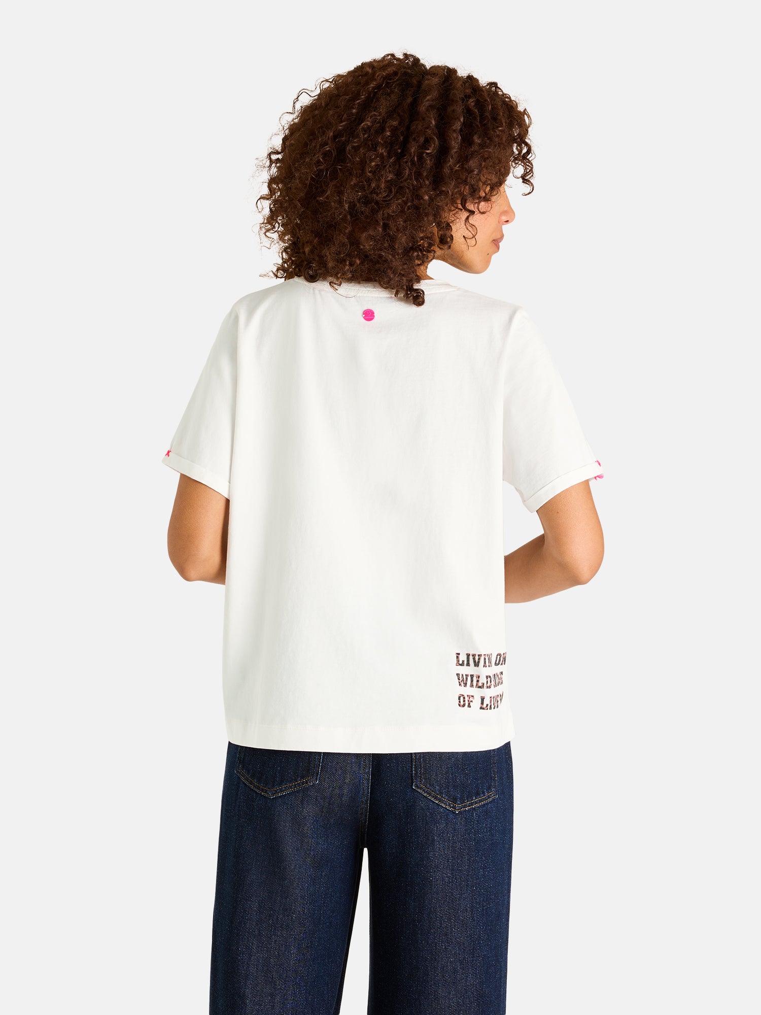 Lieblingsstück ZetaL T-Shirt offwhite aus Baumwolle