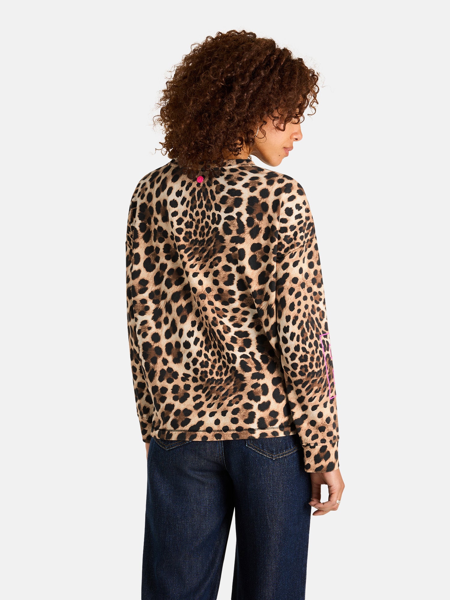 Lieblingsstück SuleL Sweater brownie Leo Baumwollmix