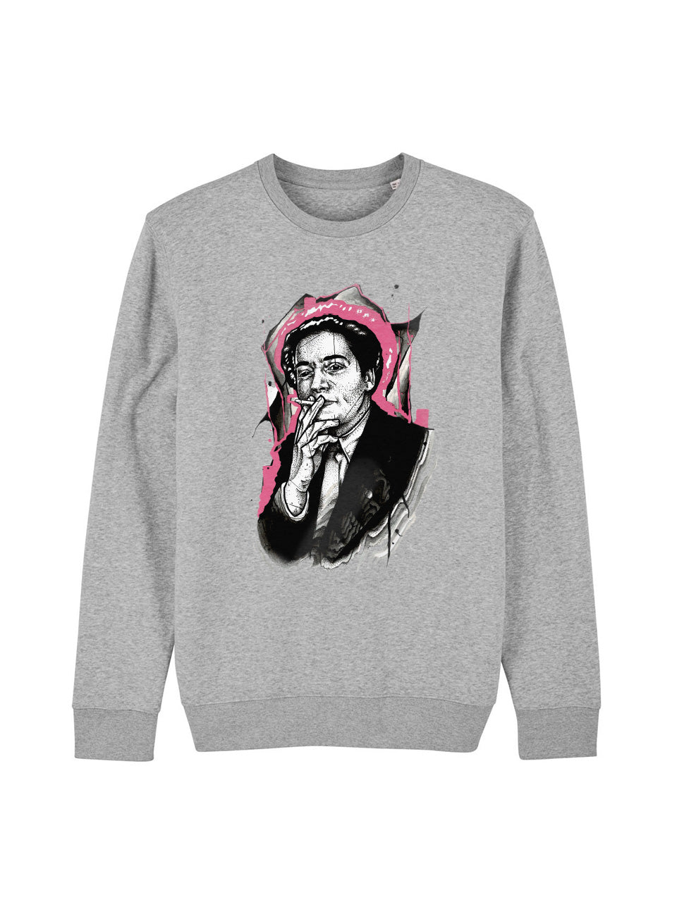 dna merch Frieda Belinfante Rundhalspullover Schwarz Portrait