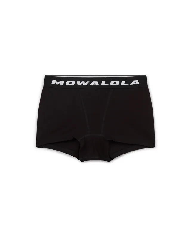 Mowalola Mowa Classics Underwear Black Trunks Schwarz Baumwolle