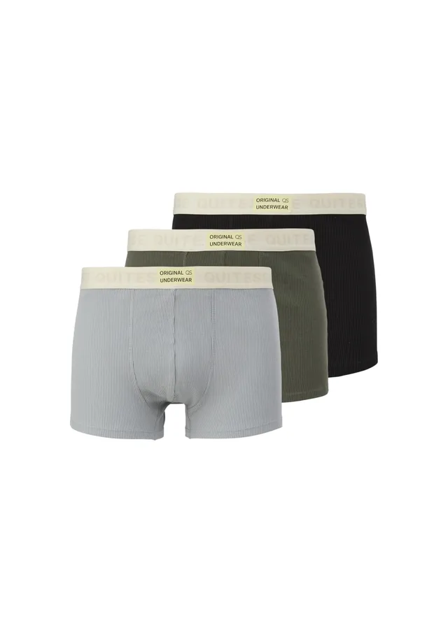 s.Oliver QS Retro-Boxershorts 3er-Pack Größe L