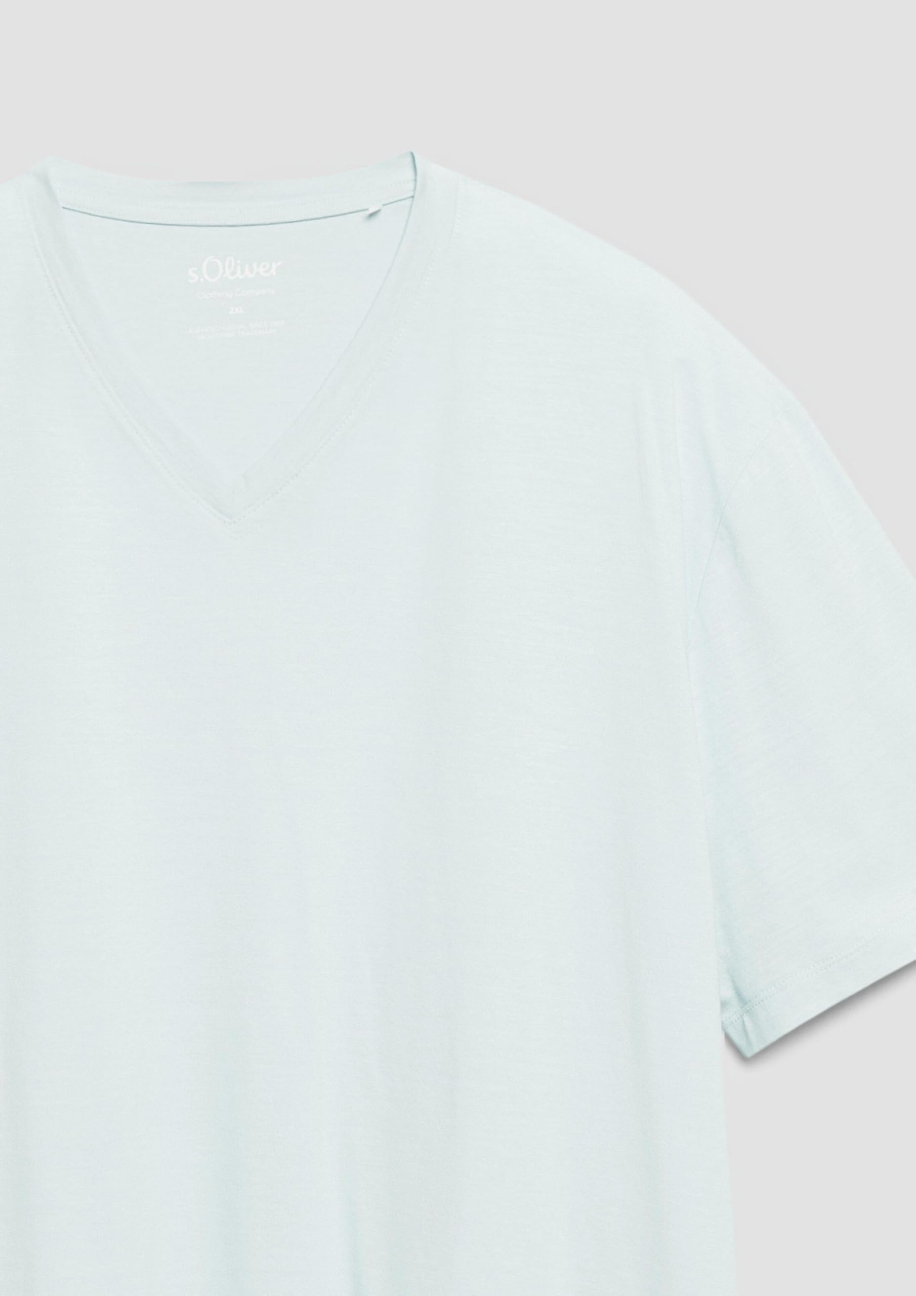 s.Oliver Junior T-Shirt V-Neck 4XL weiß