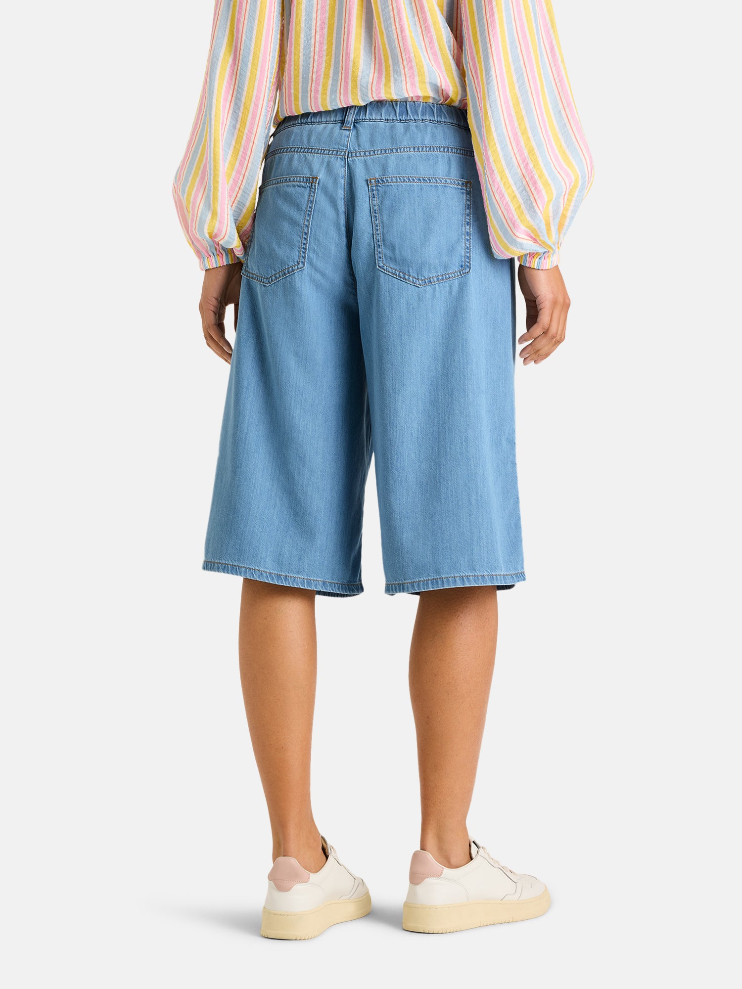 Lieblingsstück Bermuda-Shorts aus Lyocell light denim
