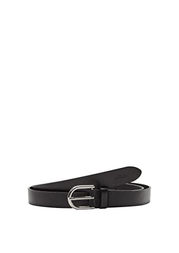 s.Oliver Red Label Gürtel Damen Echtleder schwarz