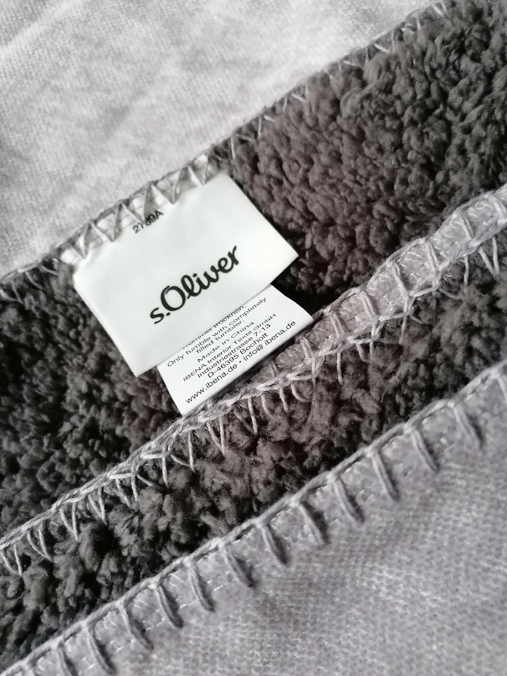 s.Oliver Lounge Decke 150x200 grün Kuscheldecke