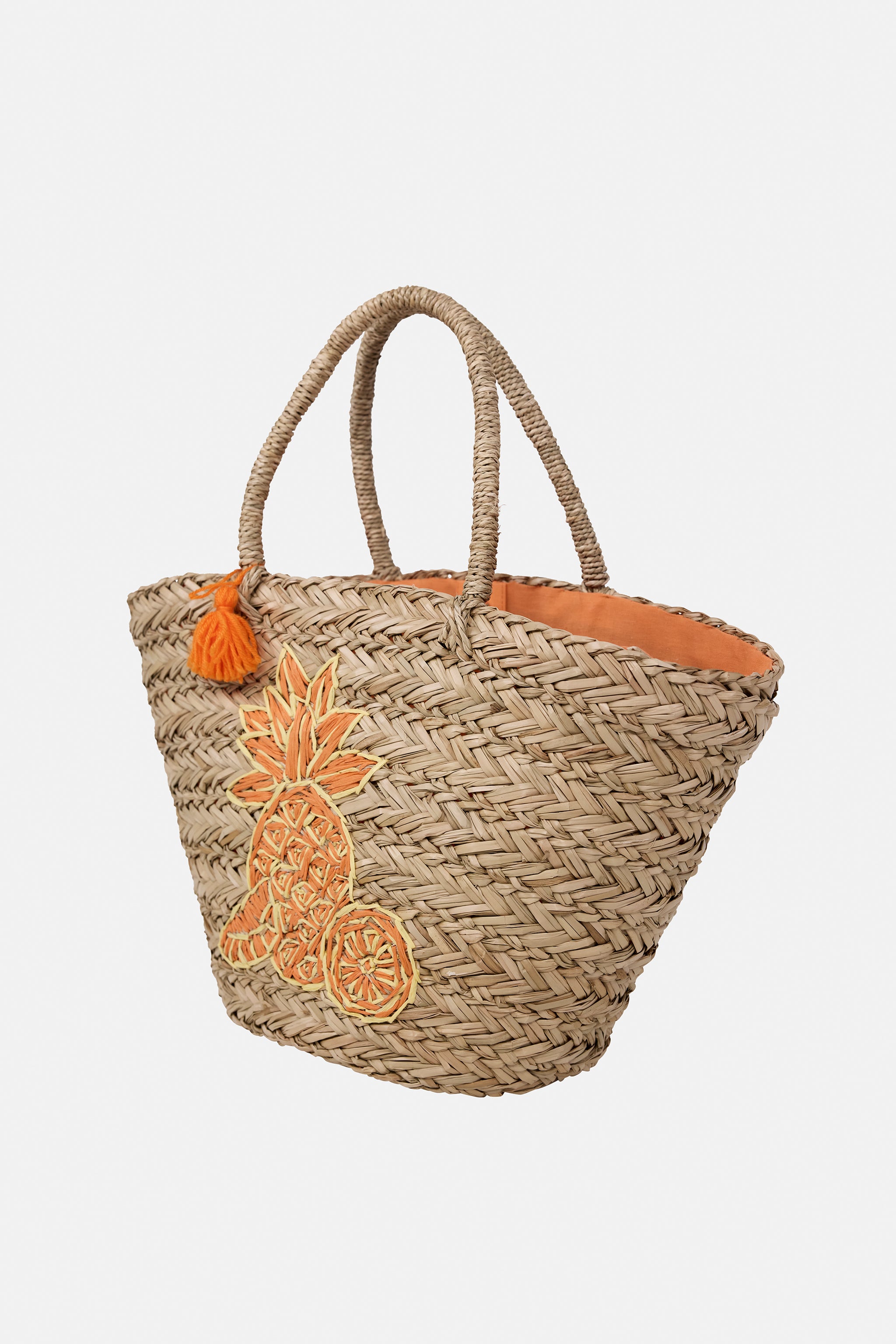 Lieblingsstück Bag AnanasL Korbtasche sand