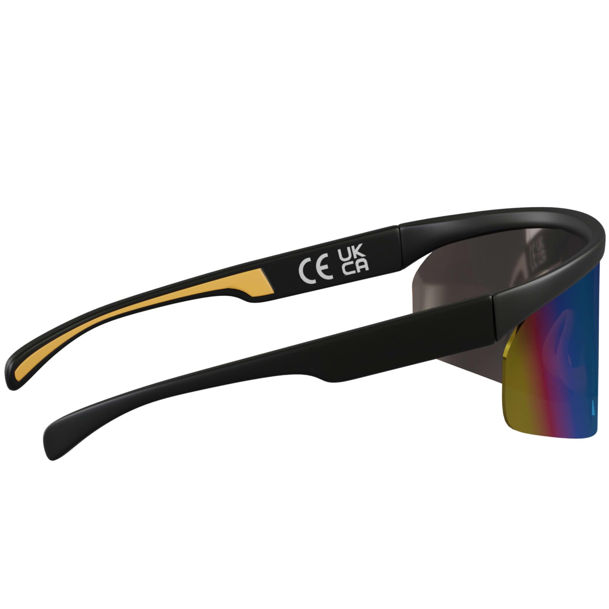 BEZLIT Sport Sonnenbrille Black Orange verspiegelt