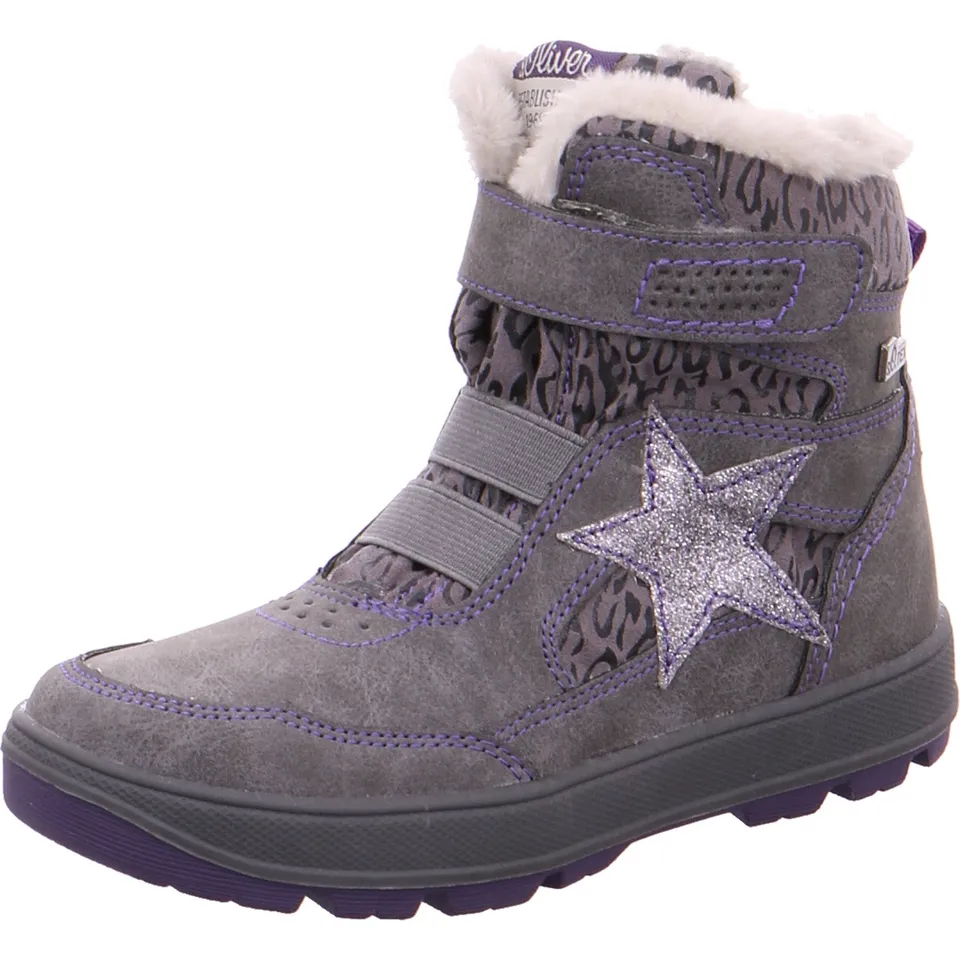 s.Oliver Junior 5-5-36114-29/269 Klettstiefel rot Klett