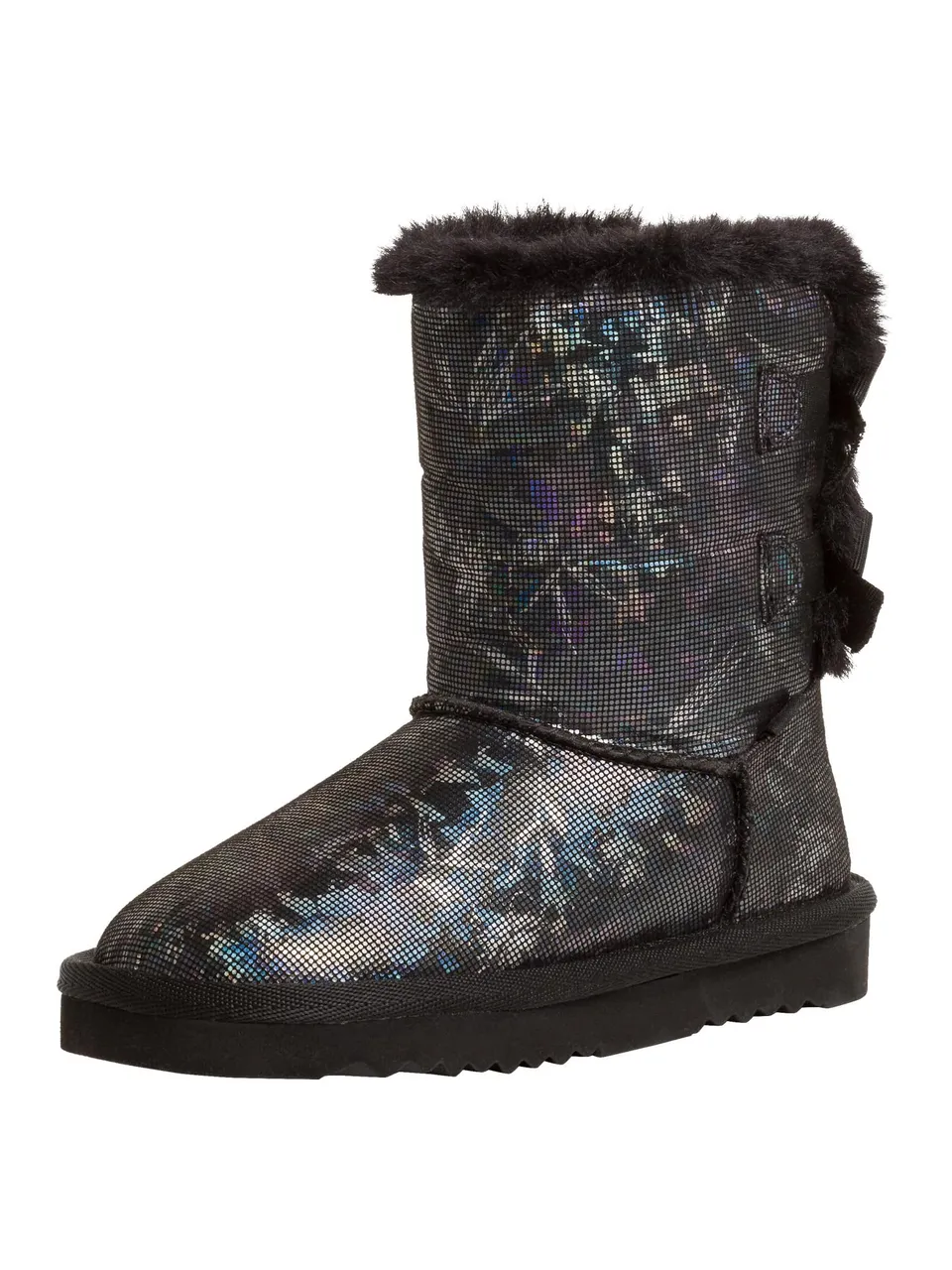 s.Oliver Junior Mädchen Winterstiefel 38 schwarz gefüttert