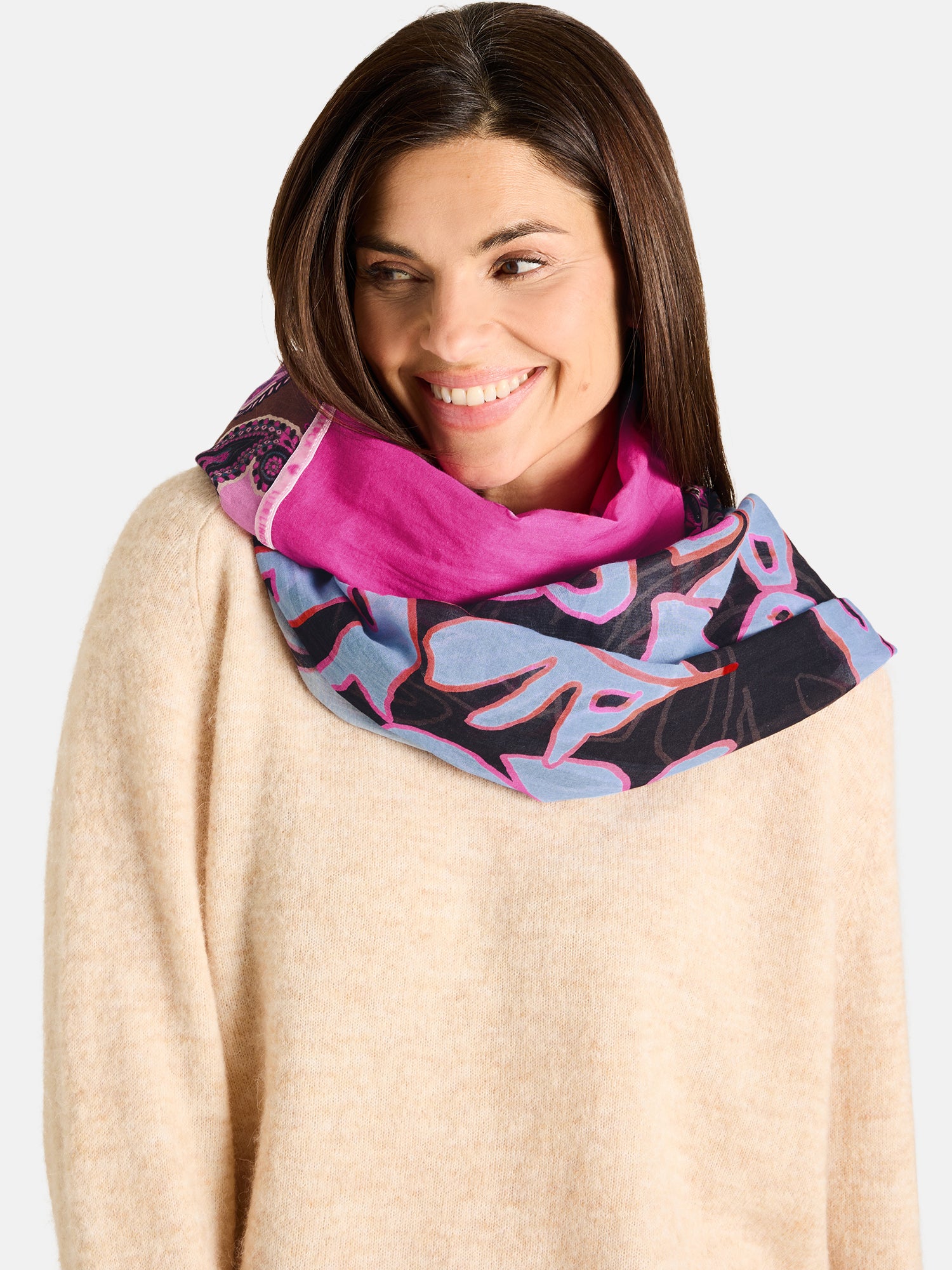 Lieblingsstück MadiL Tuch Baumwolle 80x200 rosa