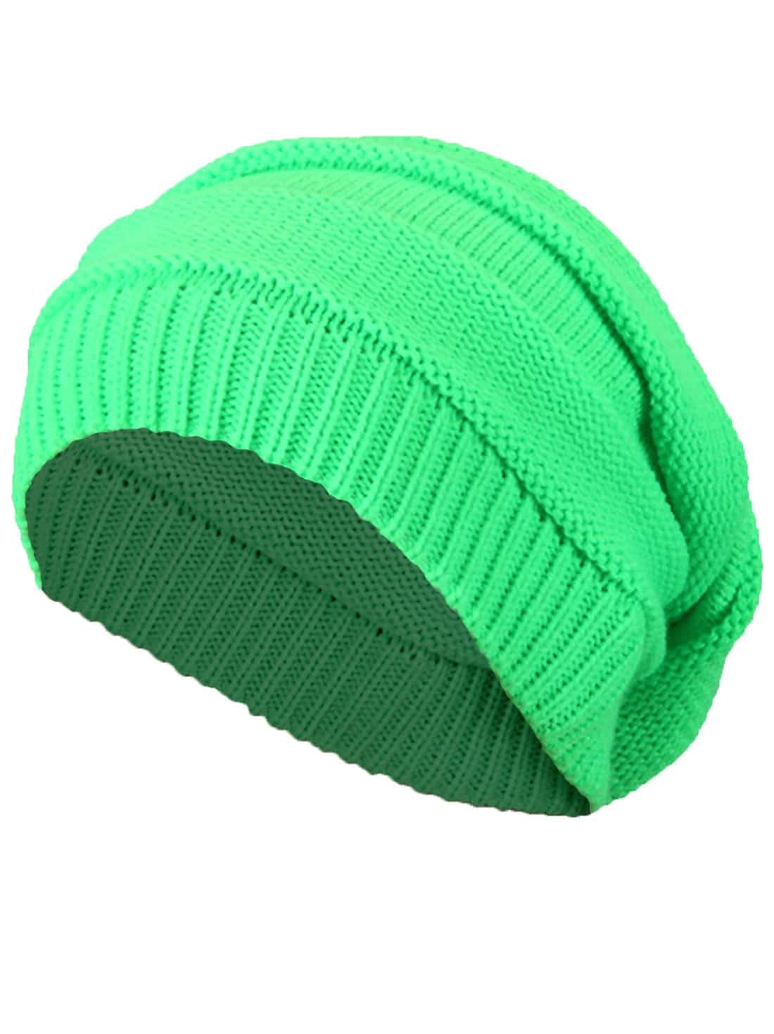 BEZLIT Damen Beanie Strickmütze Pink-Rosa stretch