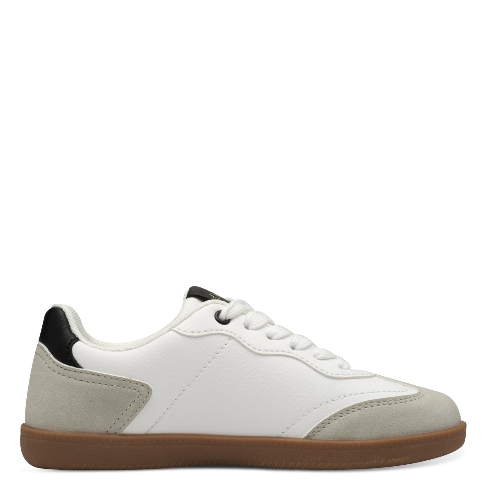 s.Oliver Junior Sneaker White Comb flach Mädchen