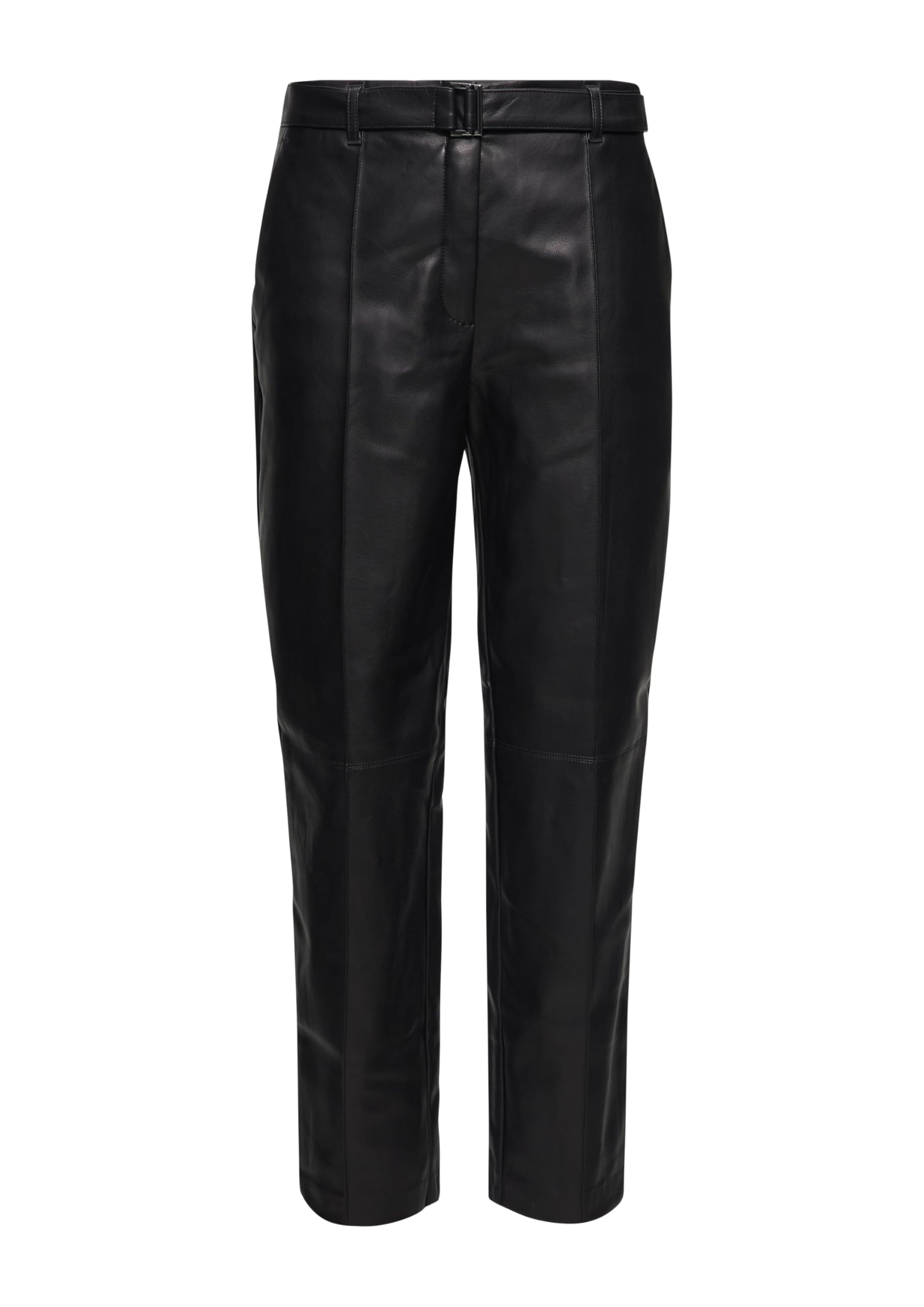 s.Oliver RED LABEL Cigarette Pants Kunstleder Größe 44 Gürtel