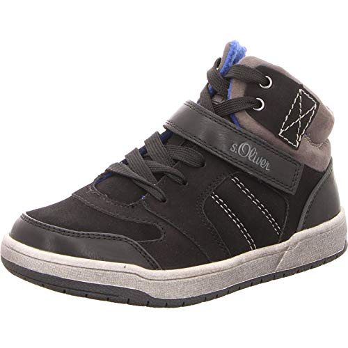 s.Oliver Junior 5-46301-29 Jungen-Stiefel Schwarz Warmfutter
