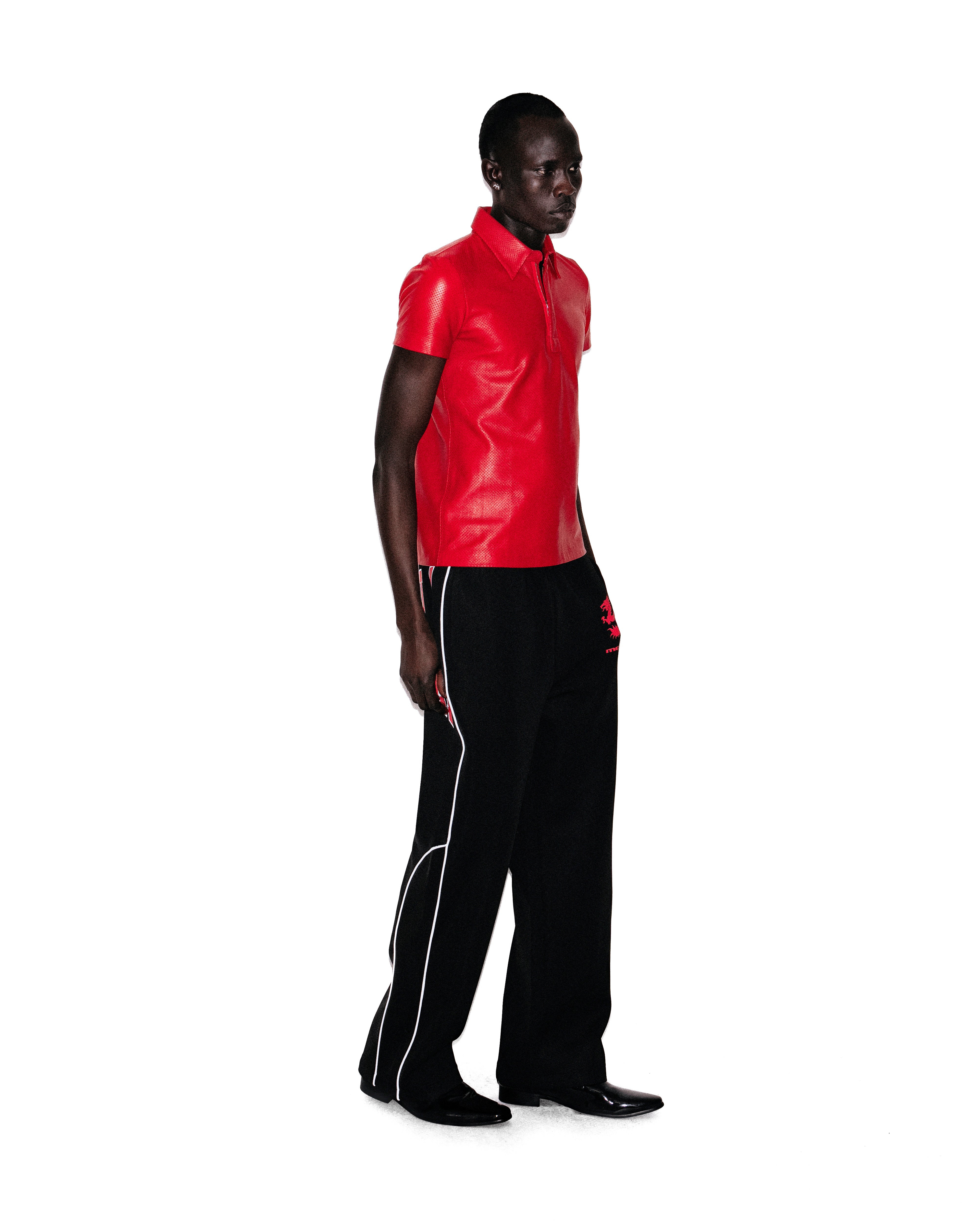 Mowalola Zushi Trackpants Schwarz elastisch