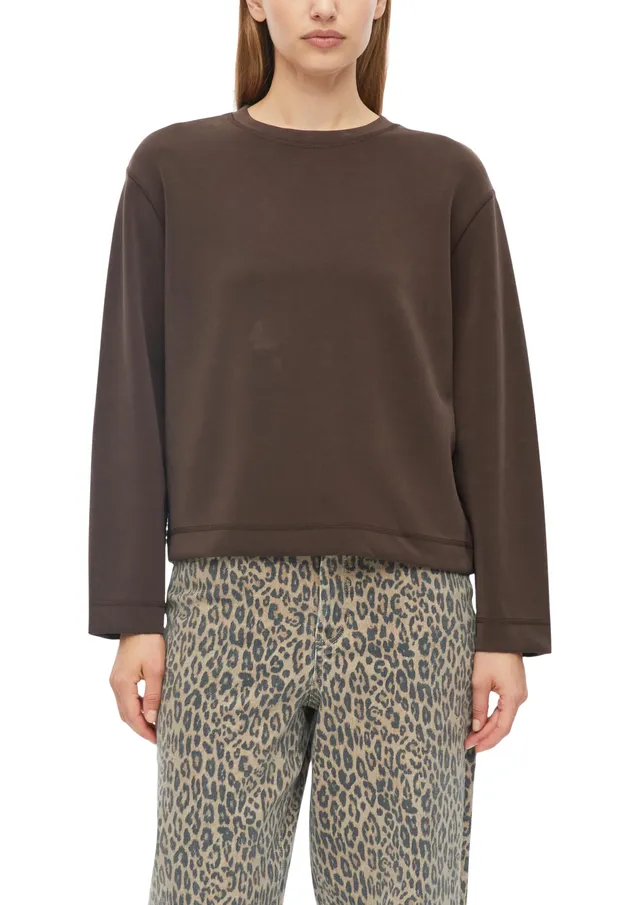 s.Oliver RED LABEL Scuba-Sweatshirt weiter Arm