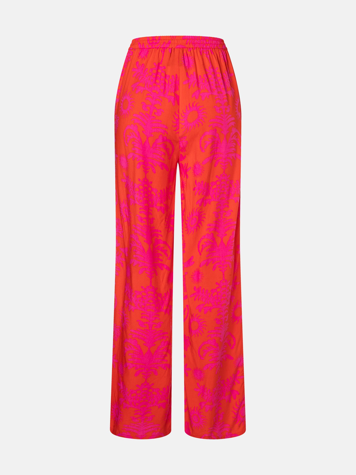 Lieblingsstück Wide Leg Hose tomato red aus Viskose