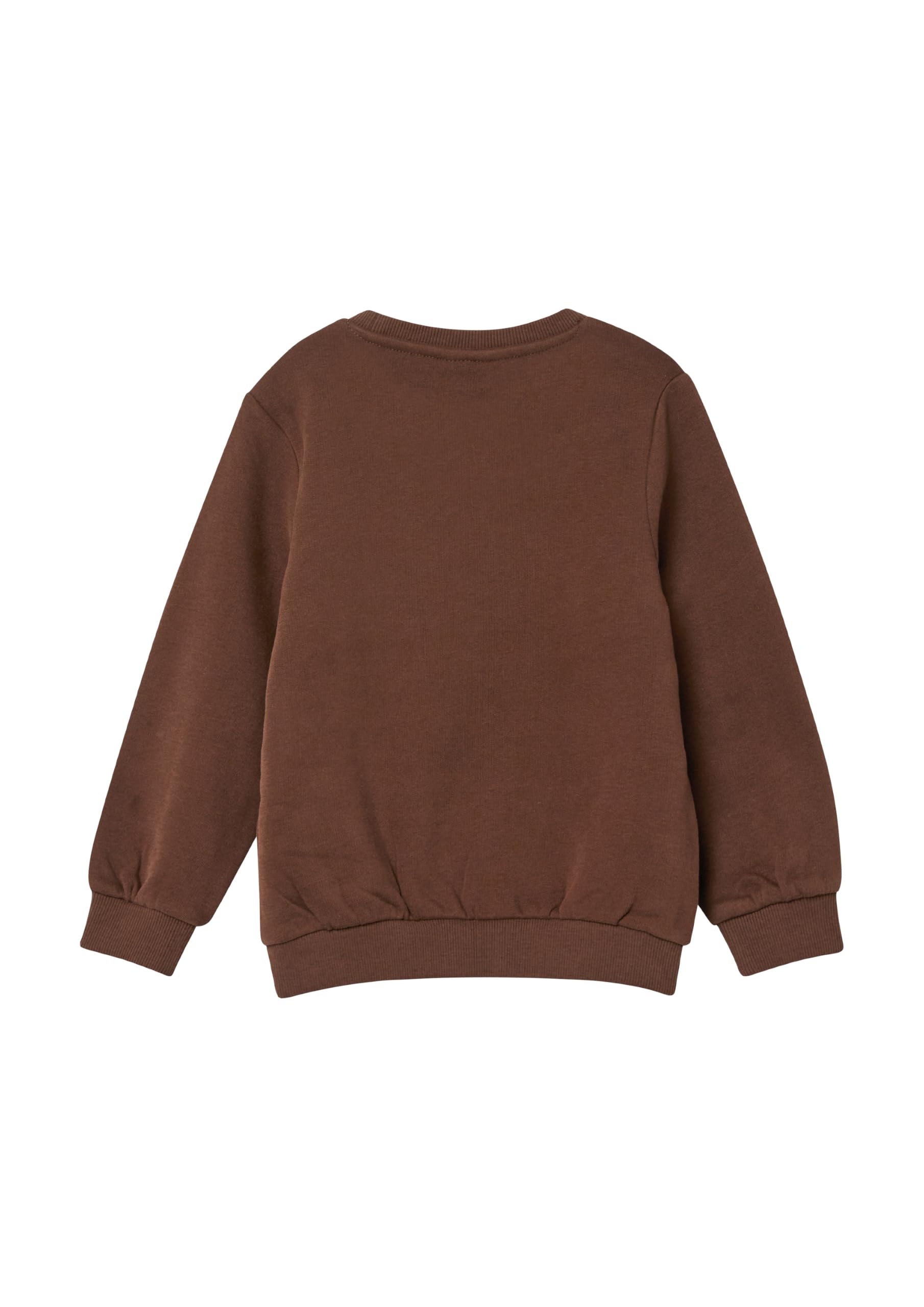 s.Oliver Junior Sweatshirt Frontprint 128-134 kuschelig braun