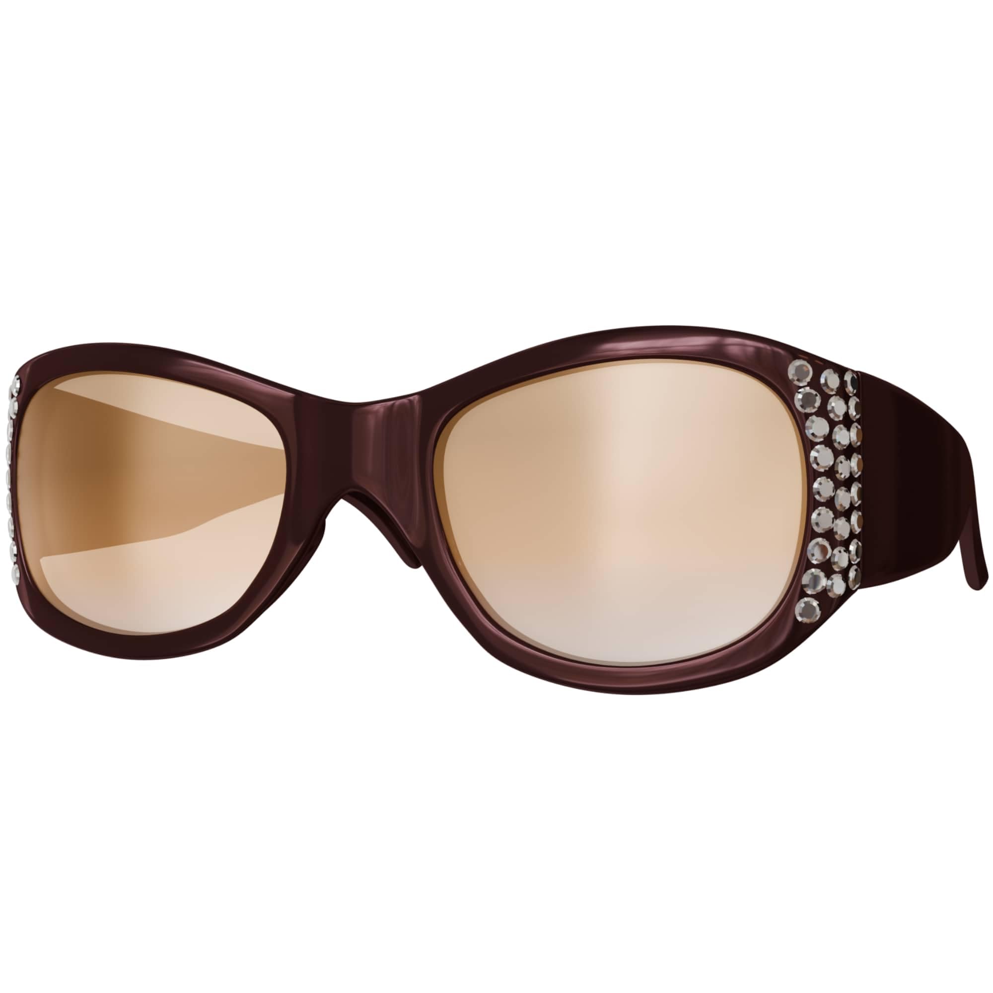 BEZLIT Oversize Schmetterling Sonnenbrille schwarz Verlauf UV400