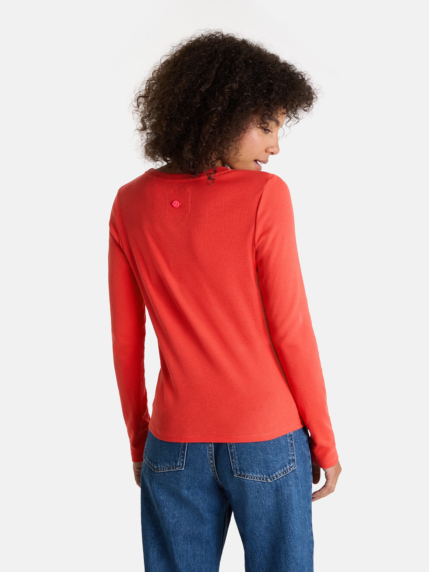 Lieblingsstück TaraL Longsleeve rot Herz Baumwolle
