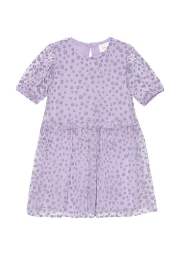s.Oliver Junior Tüllkleid Glitzer lavendel Gr. 140