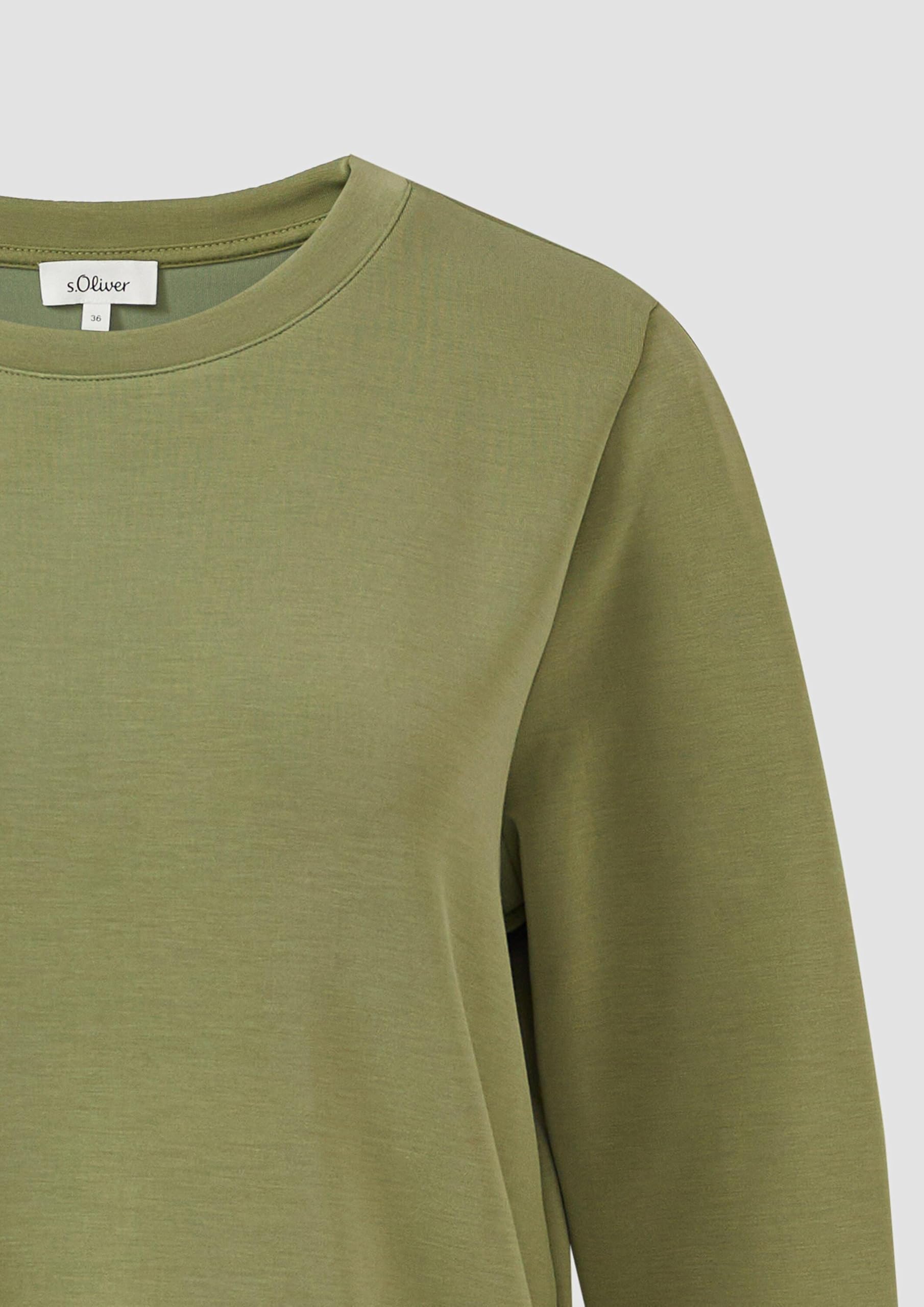 s.Oliver Junior Sweatshirt Scuba 3/4-Arm Blau