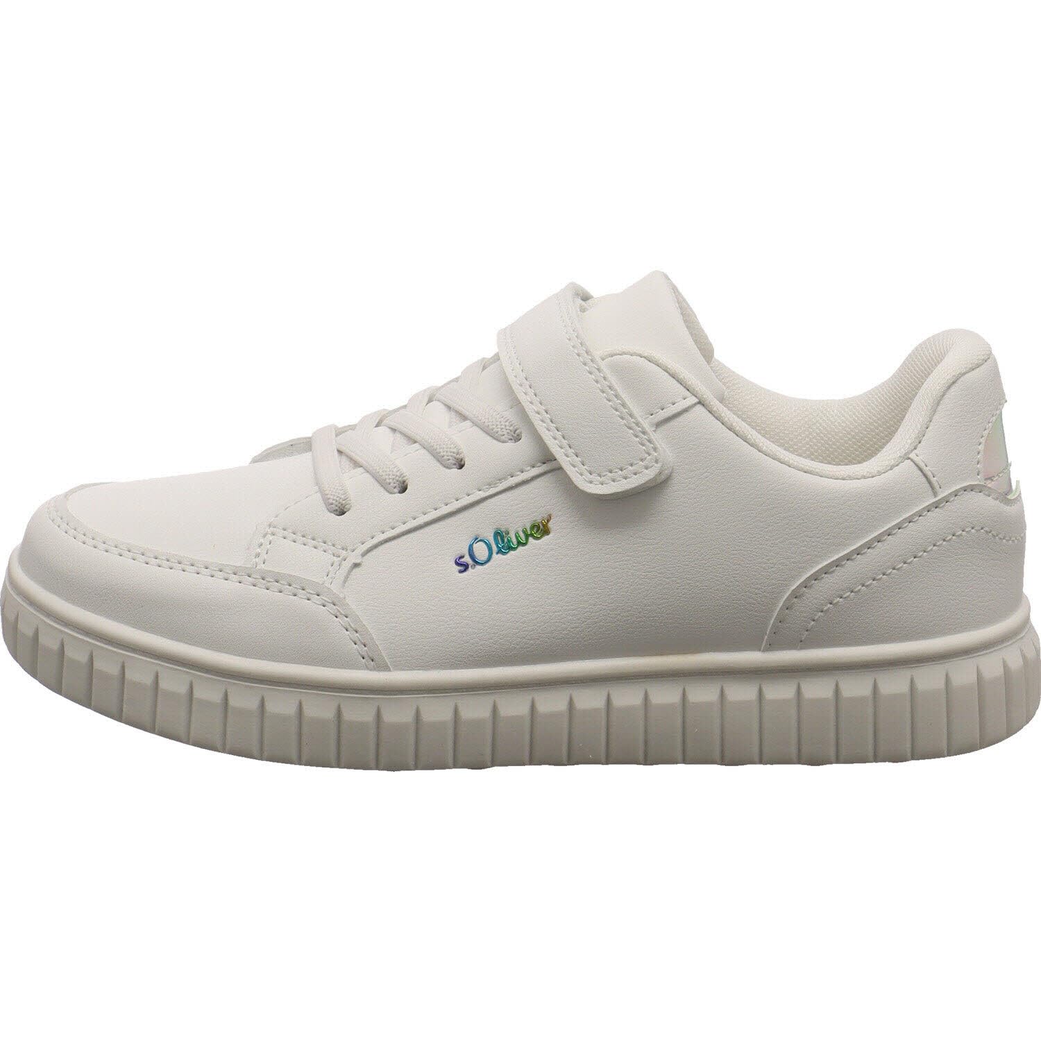 s.Oliver 44203 Sneaker Low Mädchen weiß Synthetik