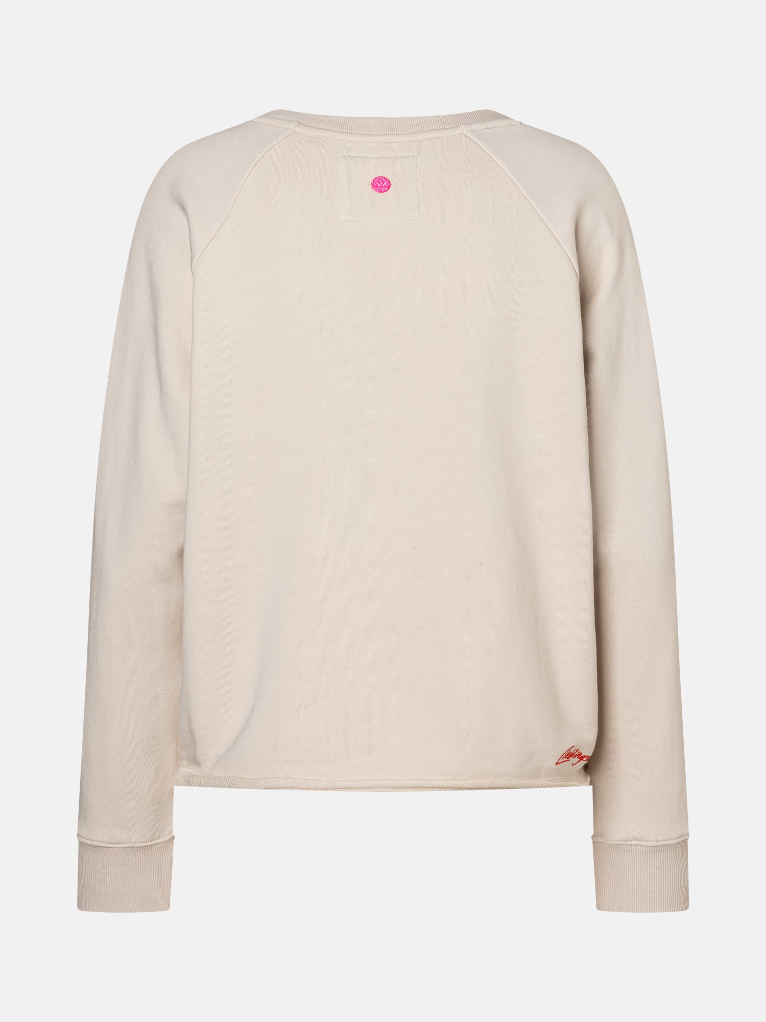 Lieblingsstück BirdieL Sweatshirt beige aus Baumwollmix