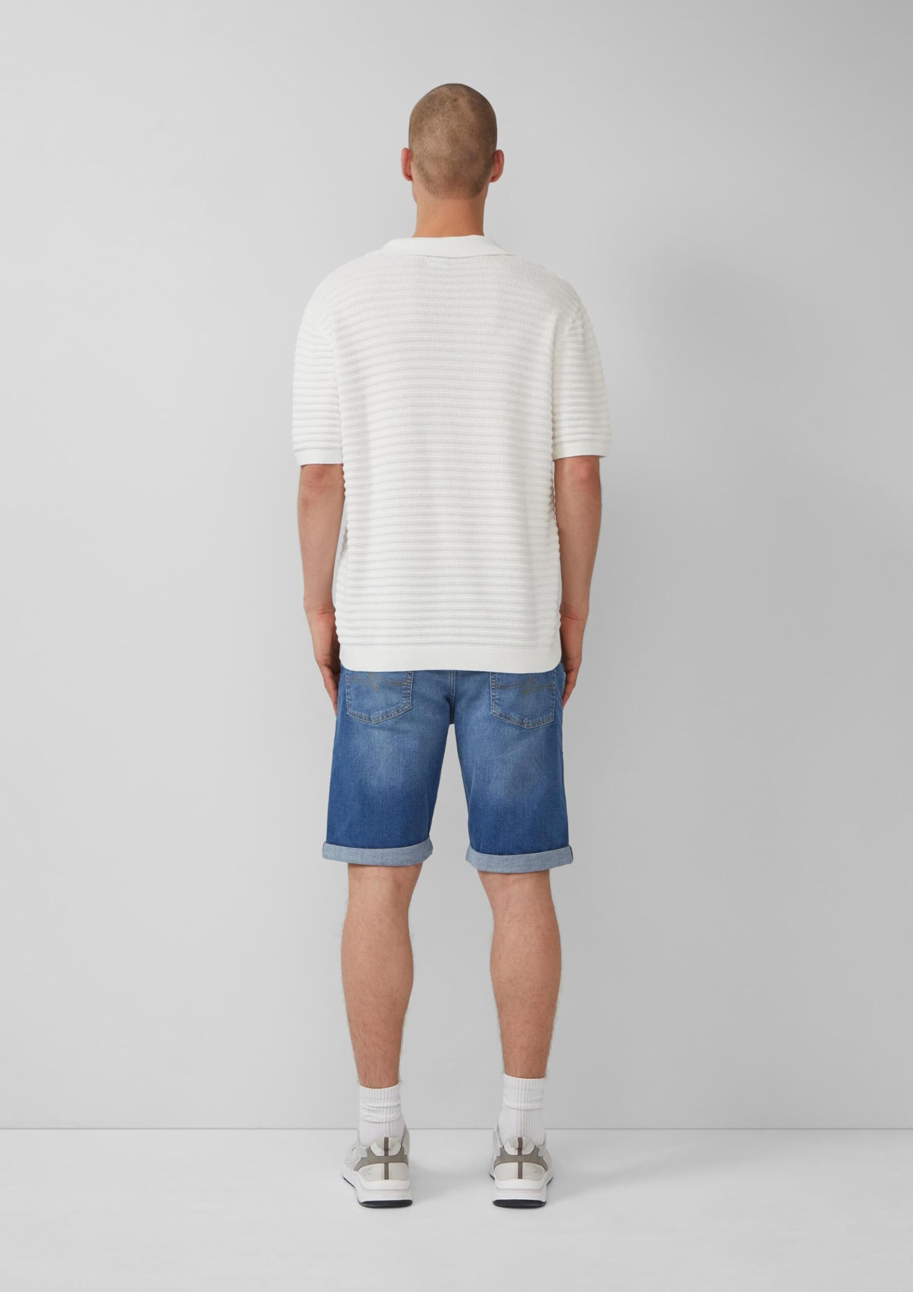 s.Oliver QS Jeans Bermuda Shorts Denim BlauMid
