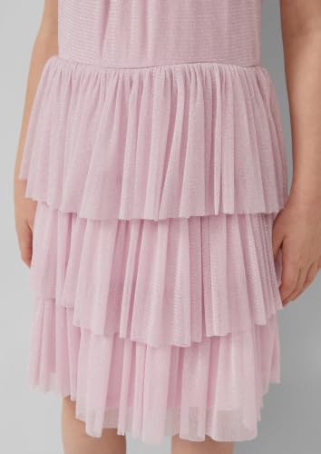 s.Oliver RED LABEL Rüschen Mesh-Kleid Gr.92