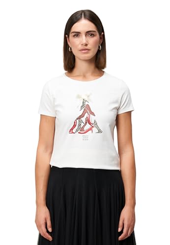 zero Shirt Aufdruck Schleife Gr. 38 Patch CreamRed