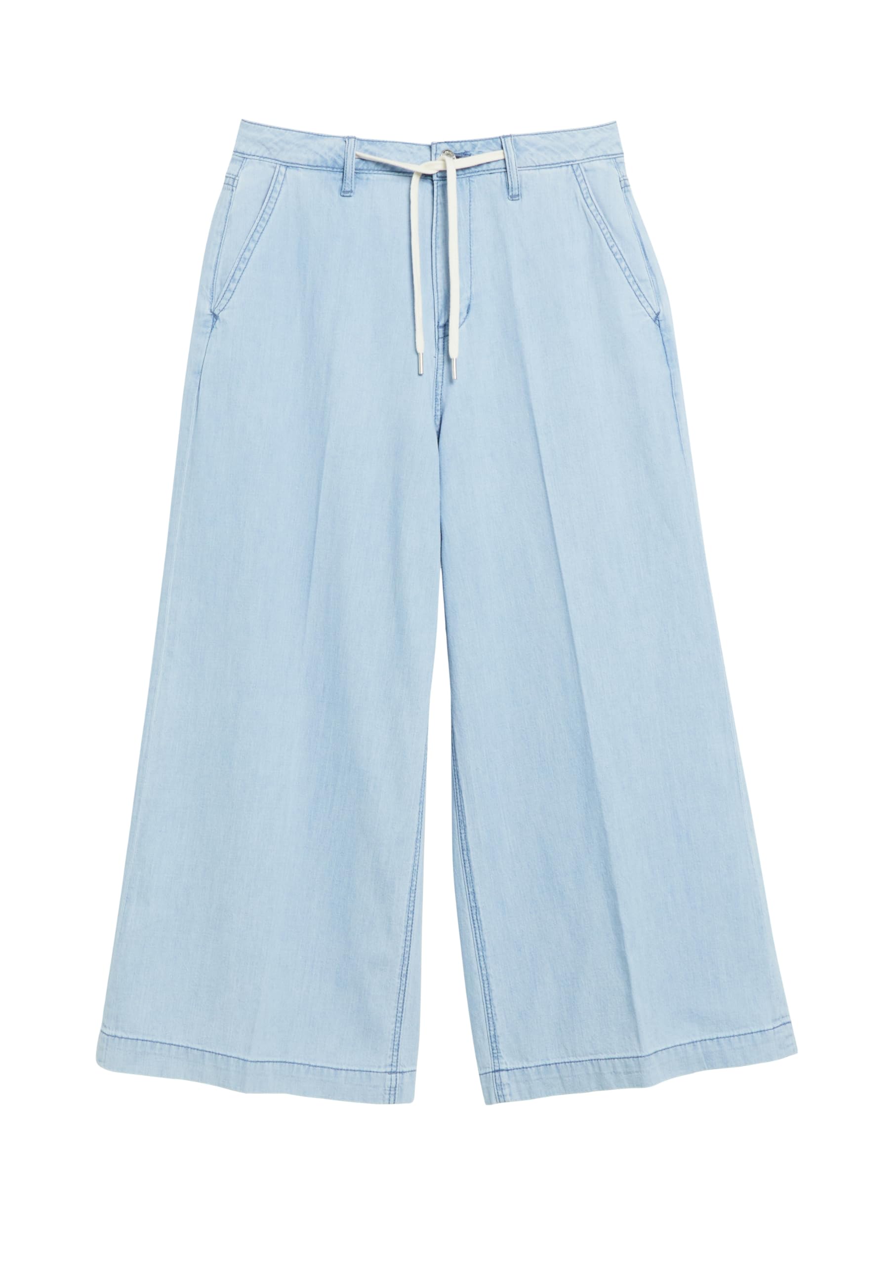 s.Oliver Red Label Culotte-Jeans Jeans Hellblau 44 Wide Leg