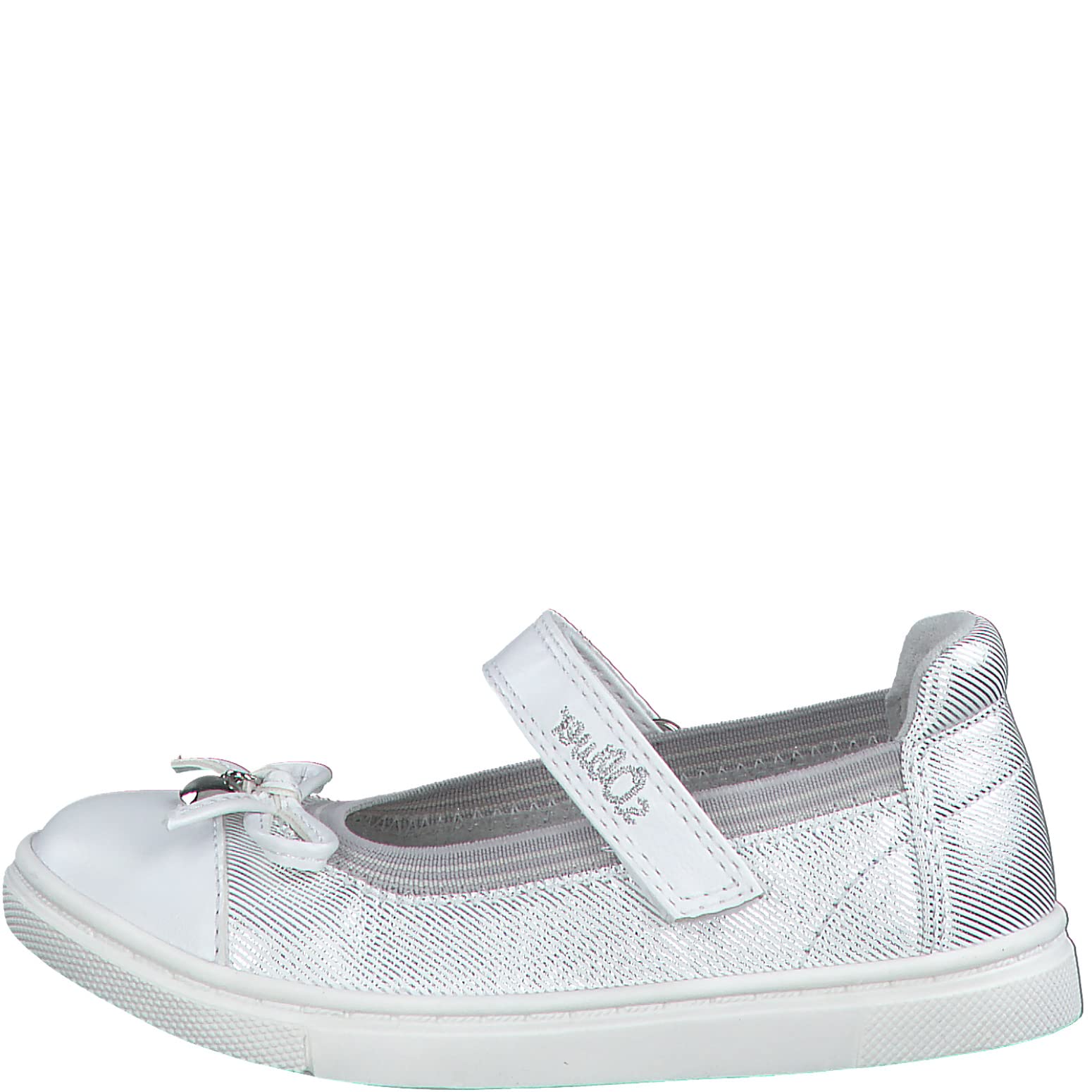 s.Oliver Mädchen Ballerinas 5-5-32200-20 pink silber flach