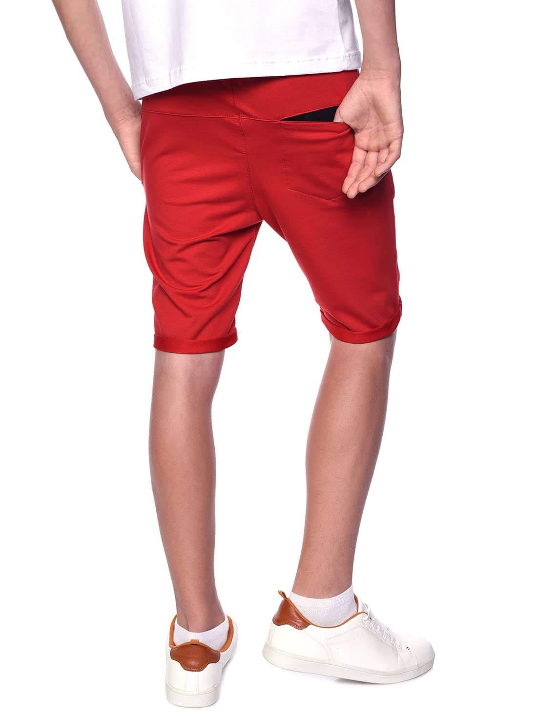 BEZLIT 30069 Jungen Shorts Rot Stretch kurze Hose