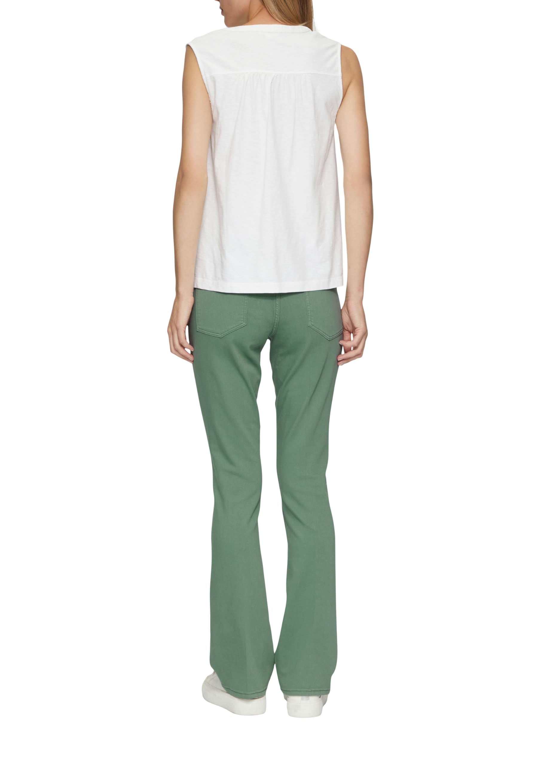 s.Oliver Beverly Ankle-Jeans Slim Fit Bootcut Mid Rise