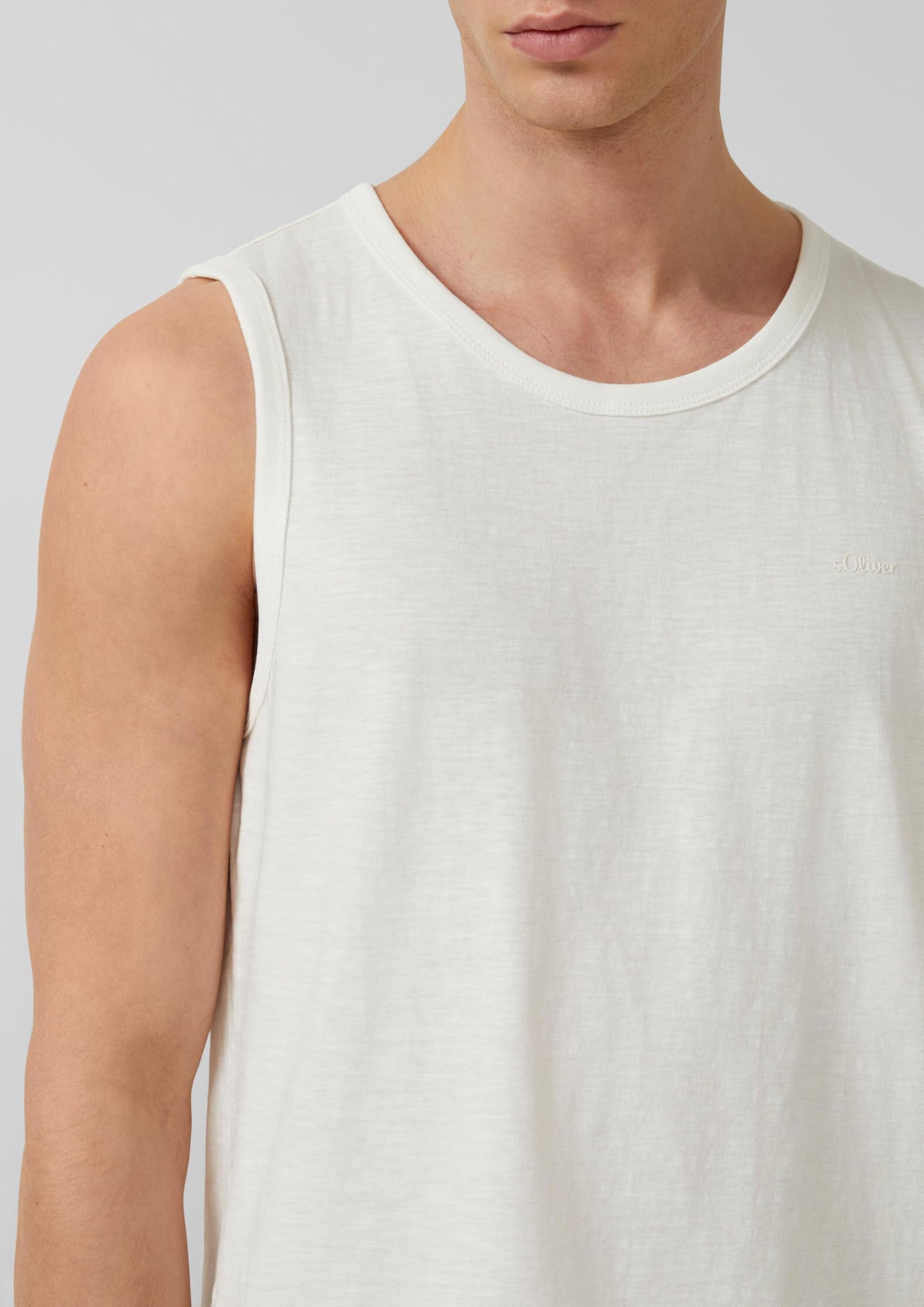 s.Oliver Junior Tanktop Flammgarn 3XL Logo-Print