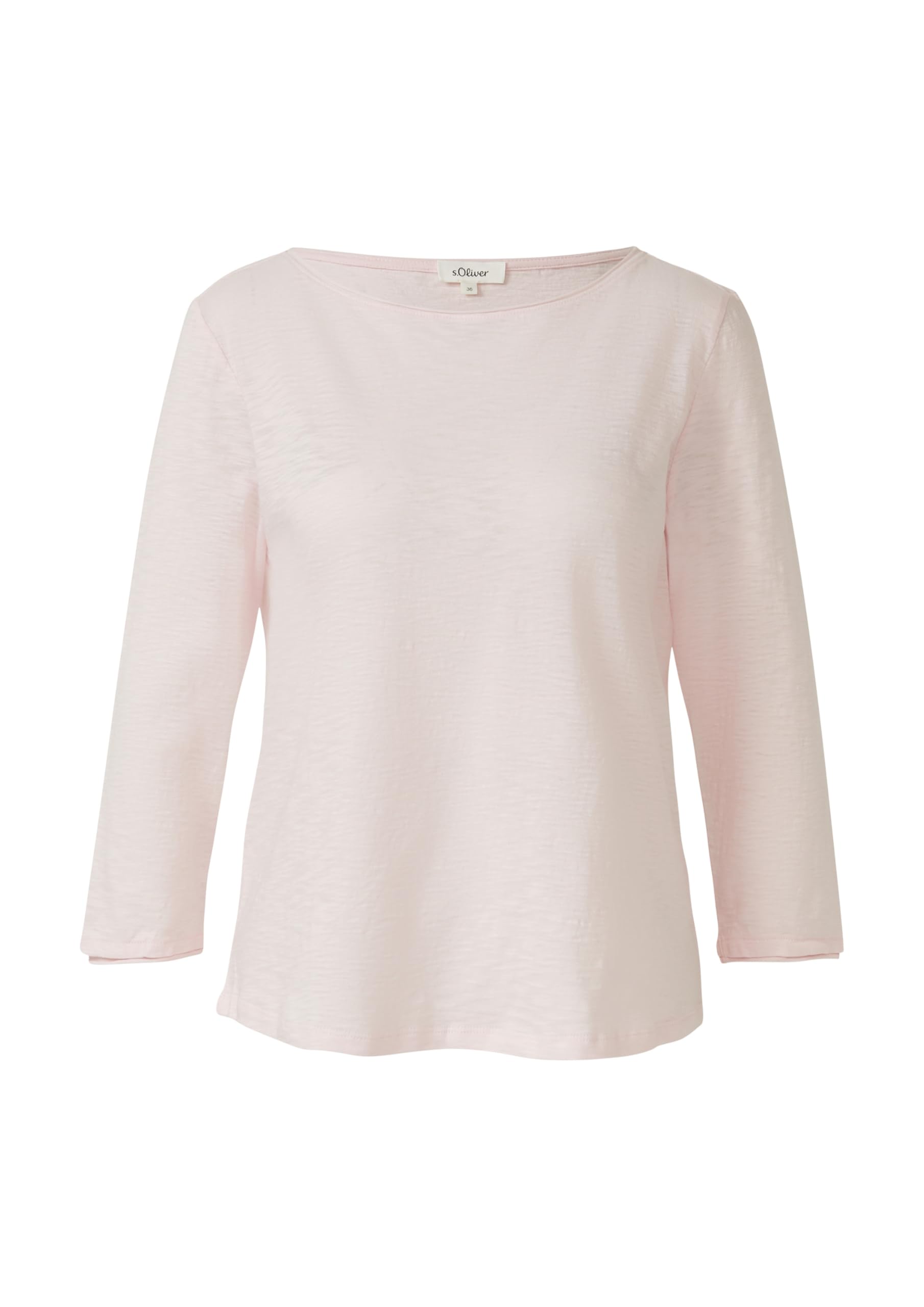 s.Oliver 2164085 T-Shirt lilac pink aus Baumwolle