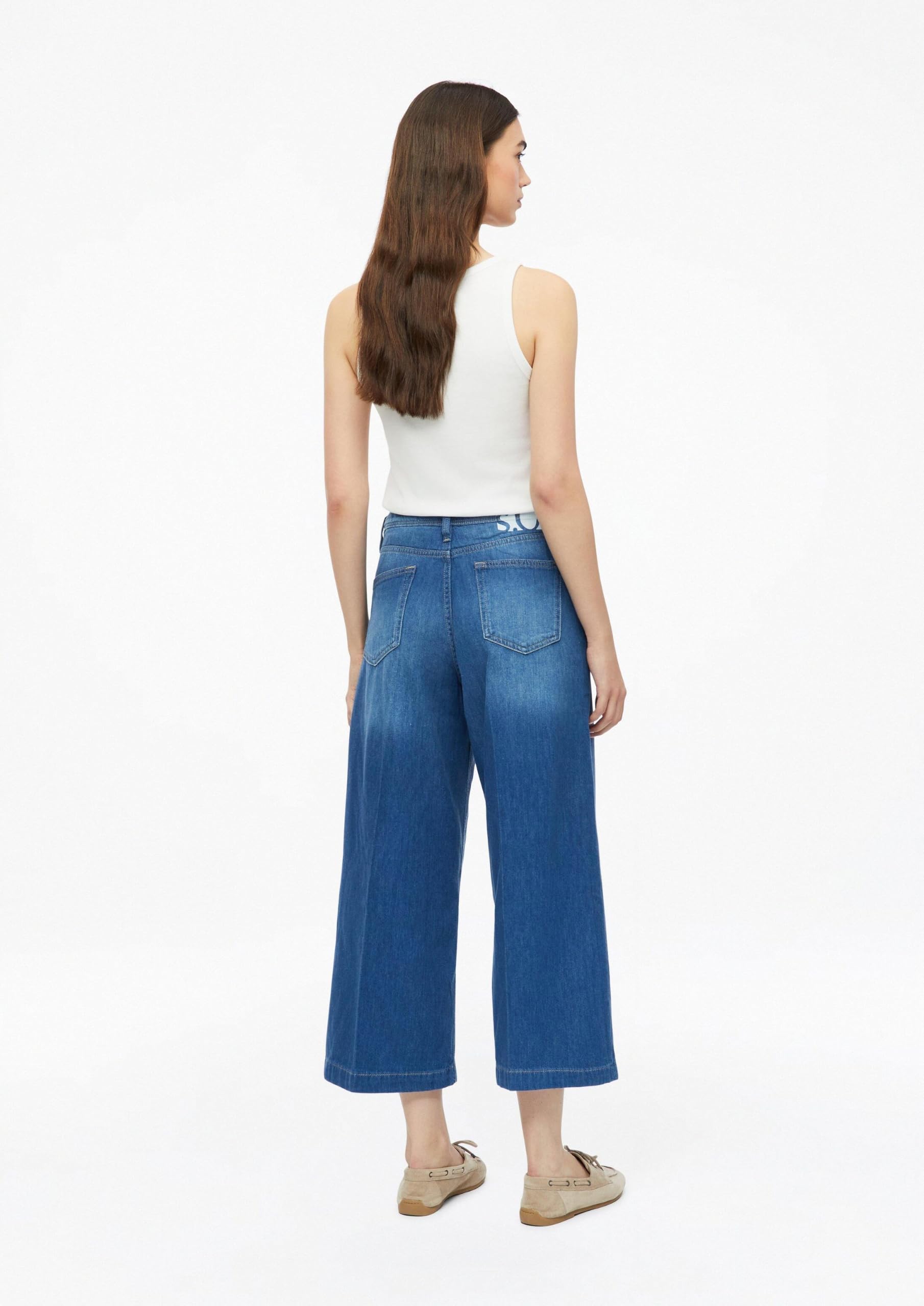 s.Oliver Red Label Suri Jeans-Culotte Gr.36 High Rise