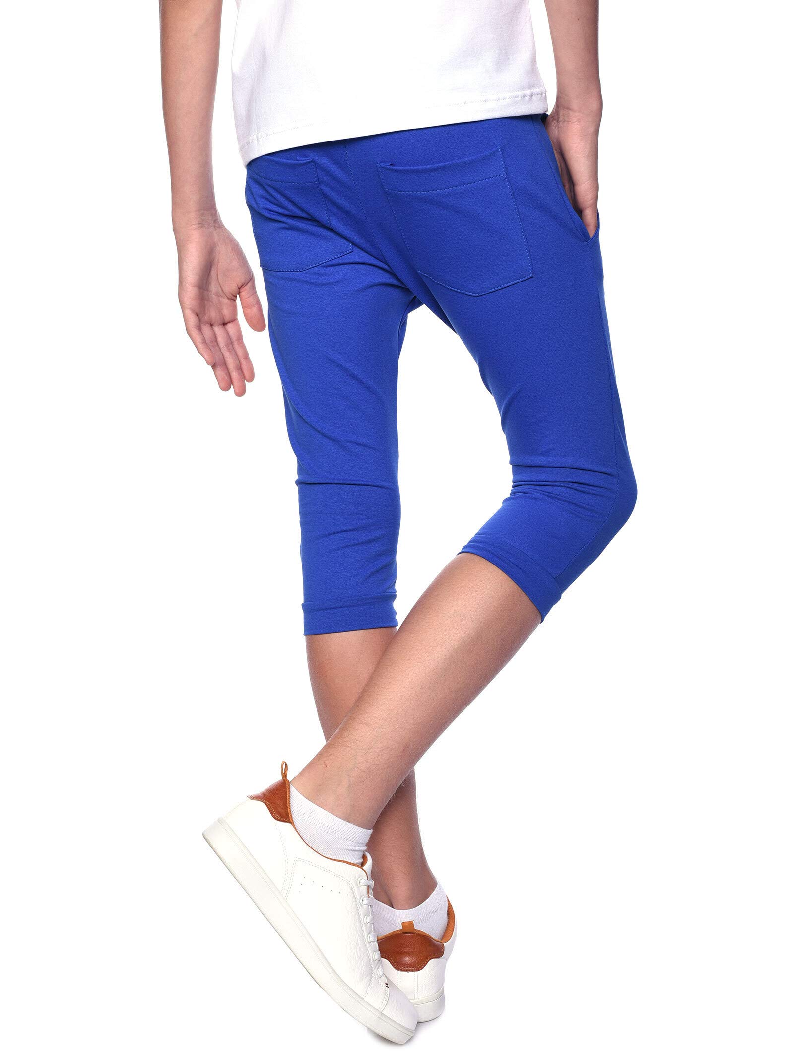 BEZLIT 30070 Jungen Capri Shorts blau Stretch leger