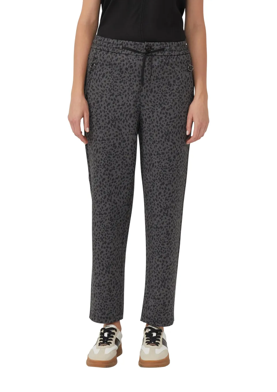 s.Oliver Joggpant 7/8 Hose 38 All-Over-Print Damen
