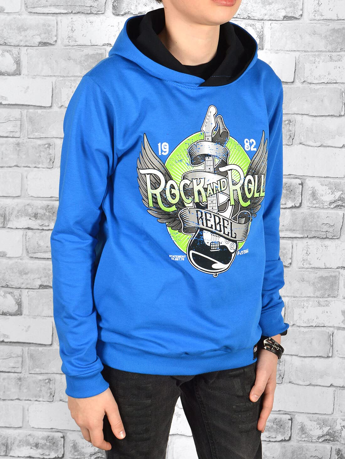 BEZLIT Rock and Roll Rebel Hoodie Gr. 134 aus Baumwolle