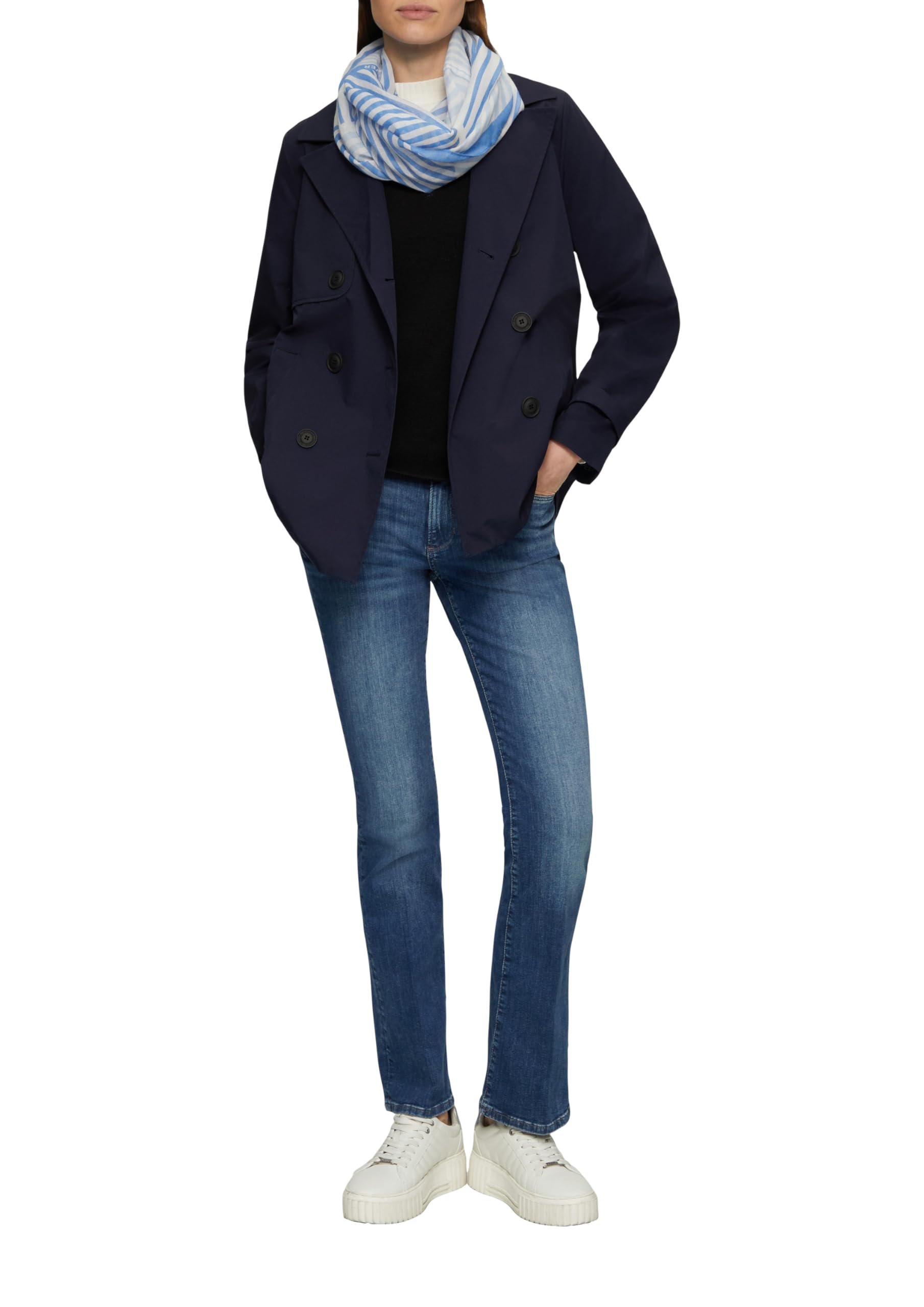 s.Oliver Junior Loop-Schal All-over-Print für Damen